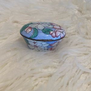 Small Floral Trinket Box